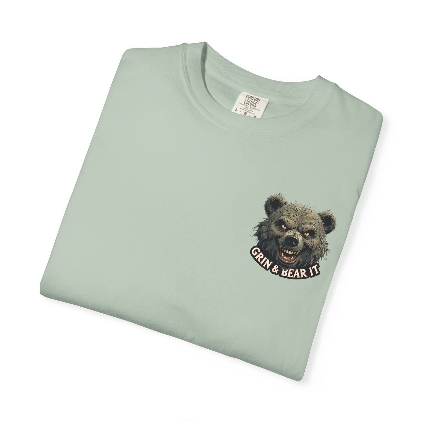 Satirical Stock Market Crash Unisex Tee, Funny Grin & Bear It Tshirt, Financial Crisis Shirt, Market Meltdown Top, Wall Street Humor Gift