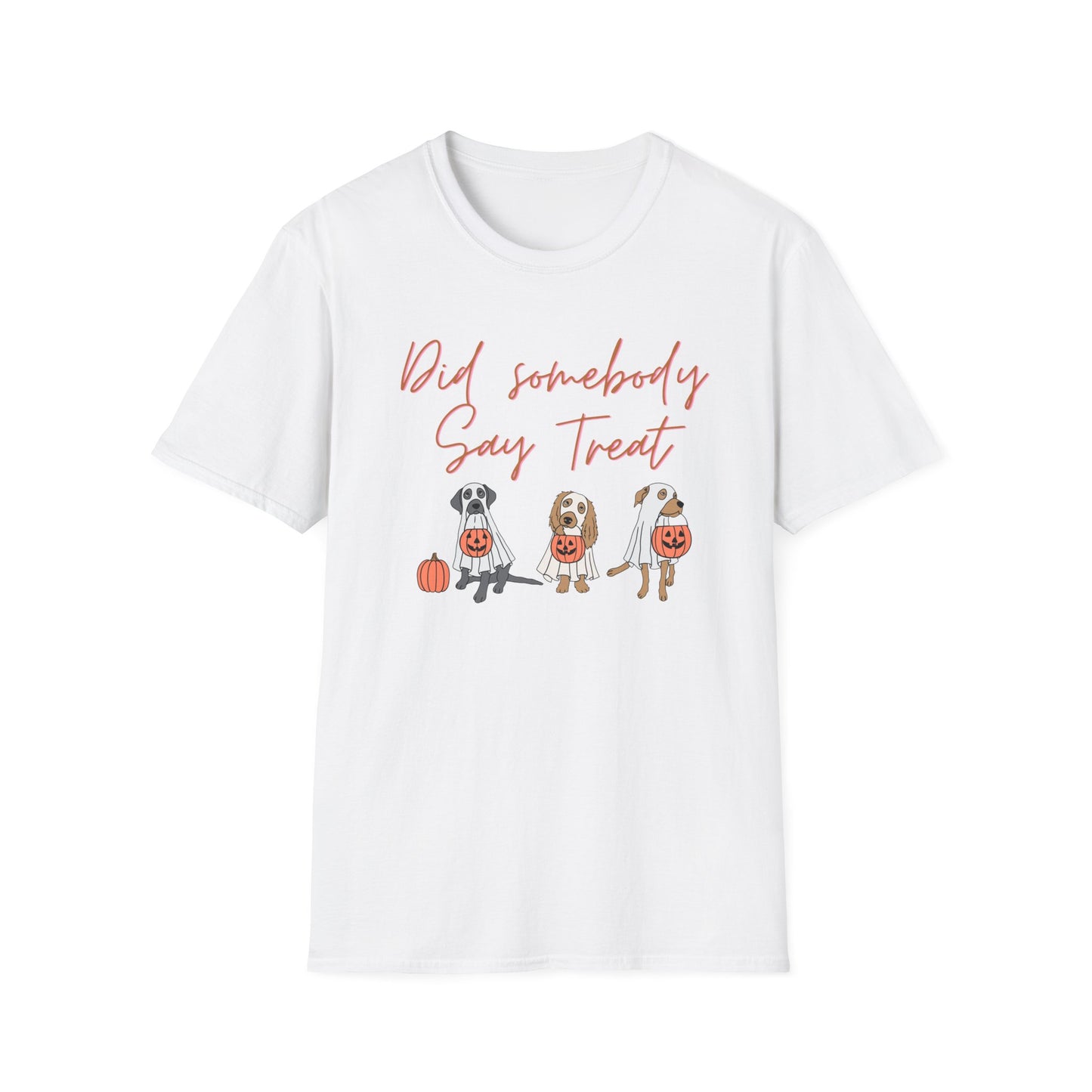 Halloween Dogs Trick or Treat Costume T-Shirt