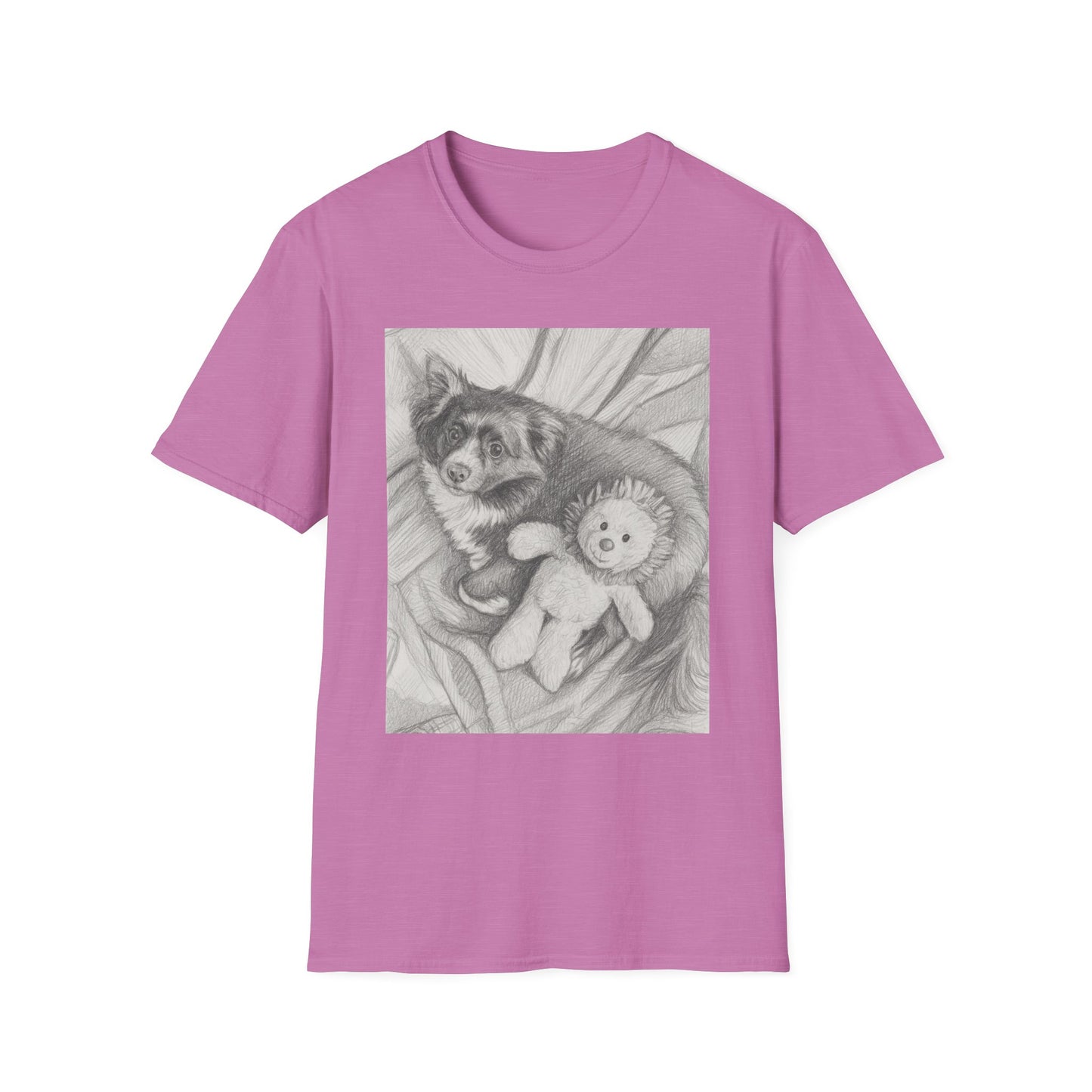 Personalized Custom Pet Sketch T-Shirt
