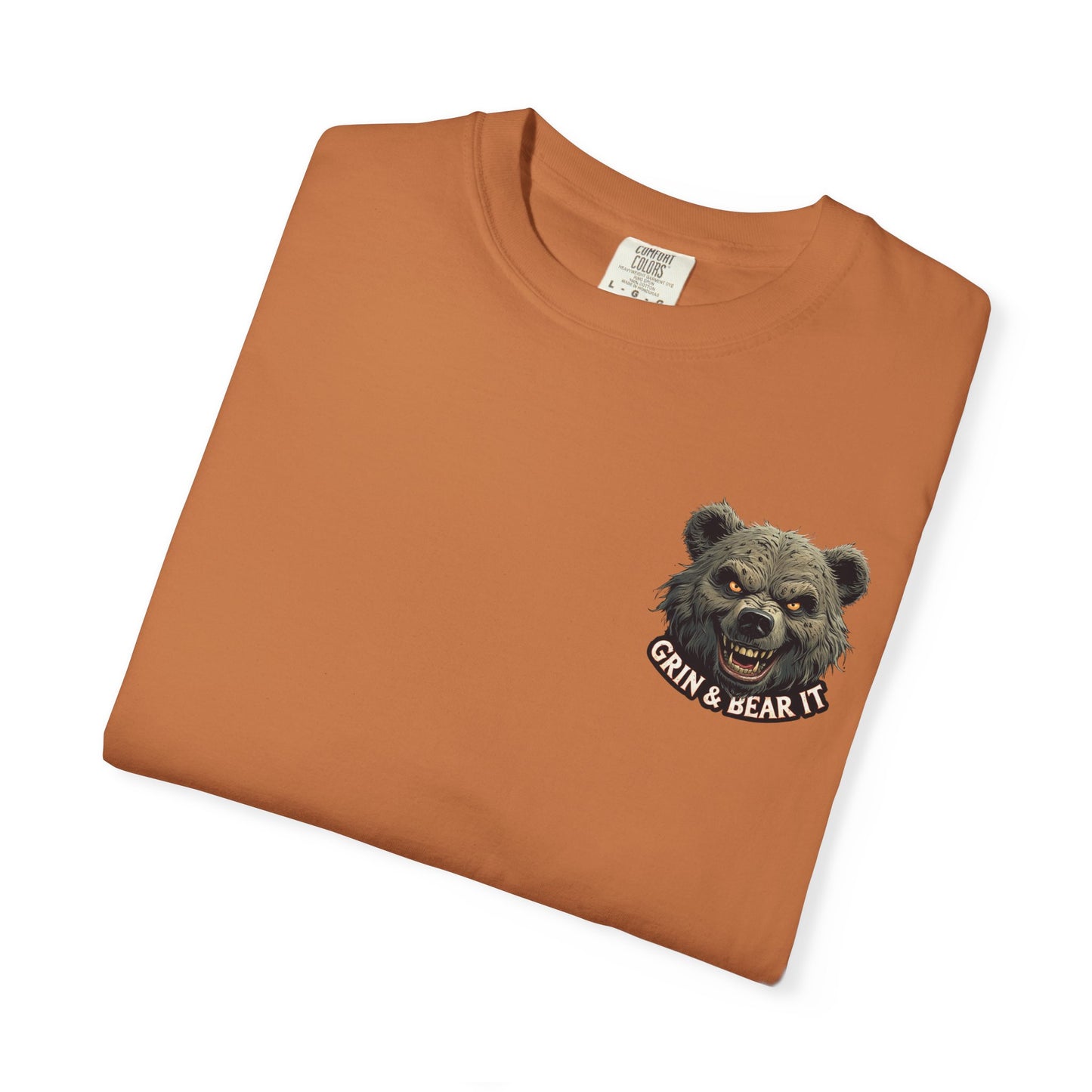 Satirical Stock Market Crash Unisex Tee, Funny Grin & Bear It Tshirt, Financial Crisis Shirt, Market Meltdown Top, Wall Street Humor Gift