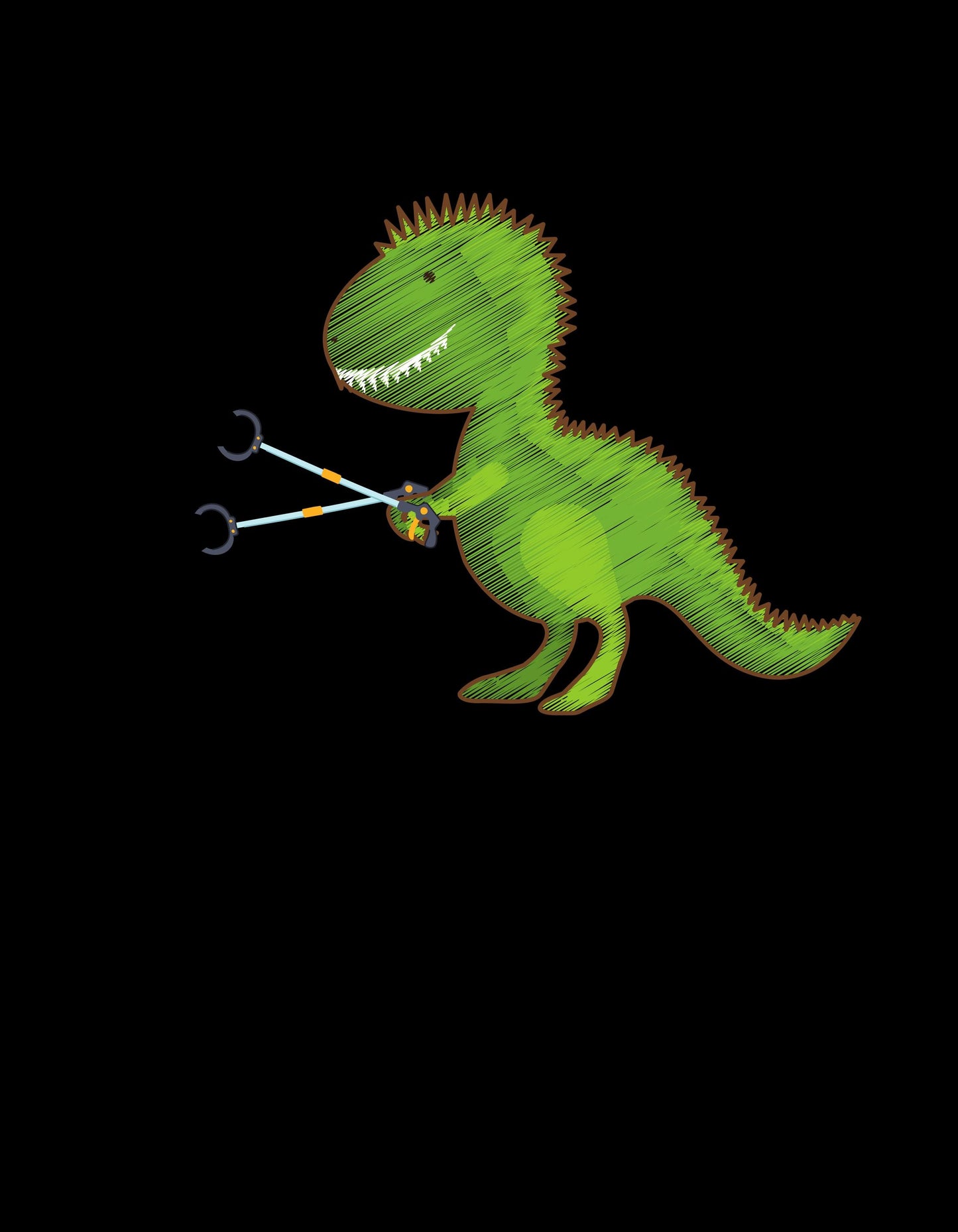 t-Rex shirt, t-rex arms, t-rex humor, gift for dinosaur lover, gift for him, gift for her, Enterprising t-rex, Unisex Softstyle T-Shirt