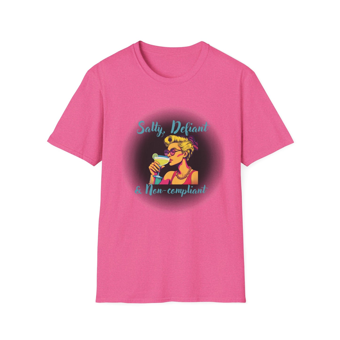 Salty Defiant Non-Compliant Margarita T-Shirt