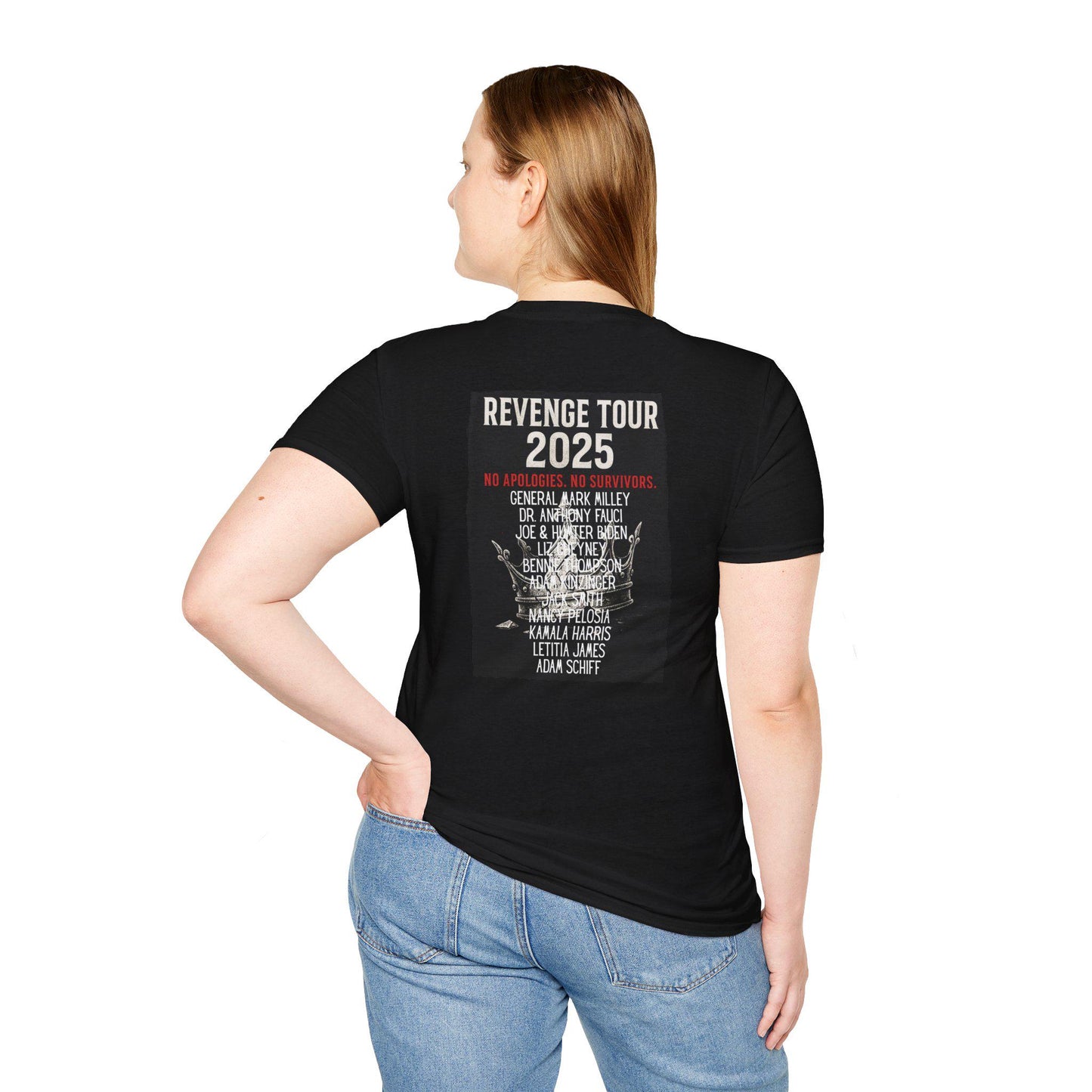 Satirical Political Band Unisex T-Shirt, The Dictators Enemies Tee, Authoritarian Leaders Shirt, Political Humor Top, Softstyle Tee