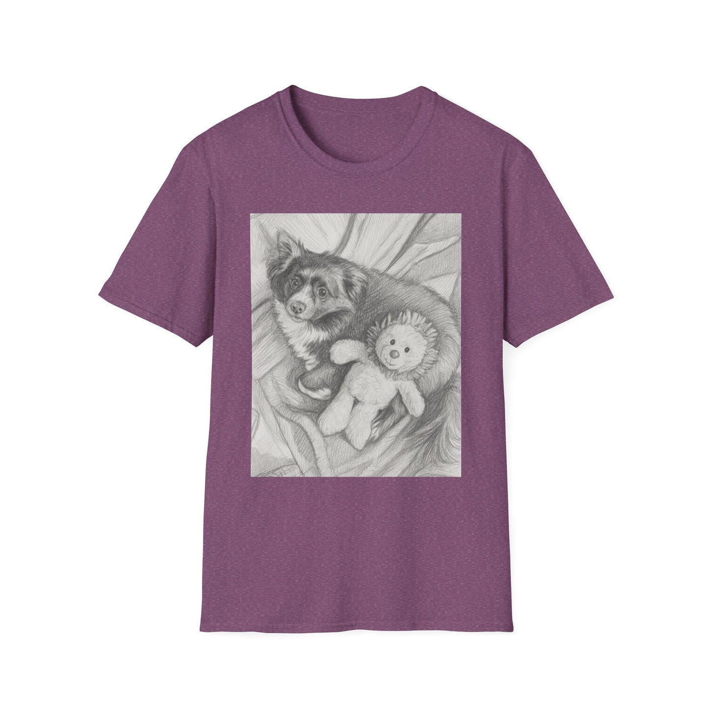 Personalized Custom Pet Sketch T-Shirt