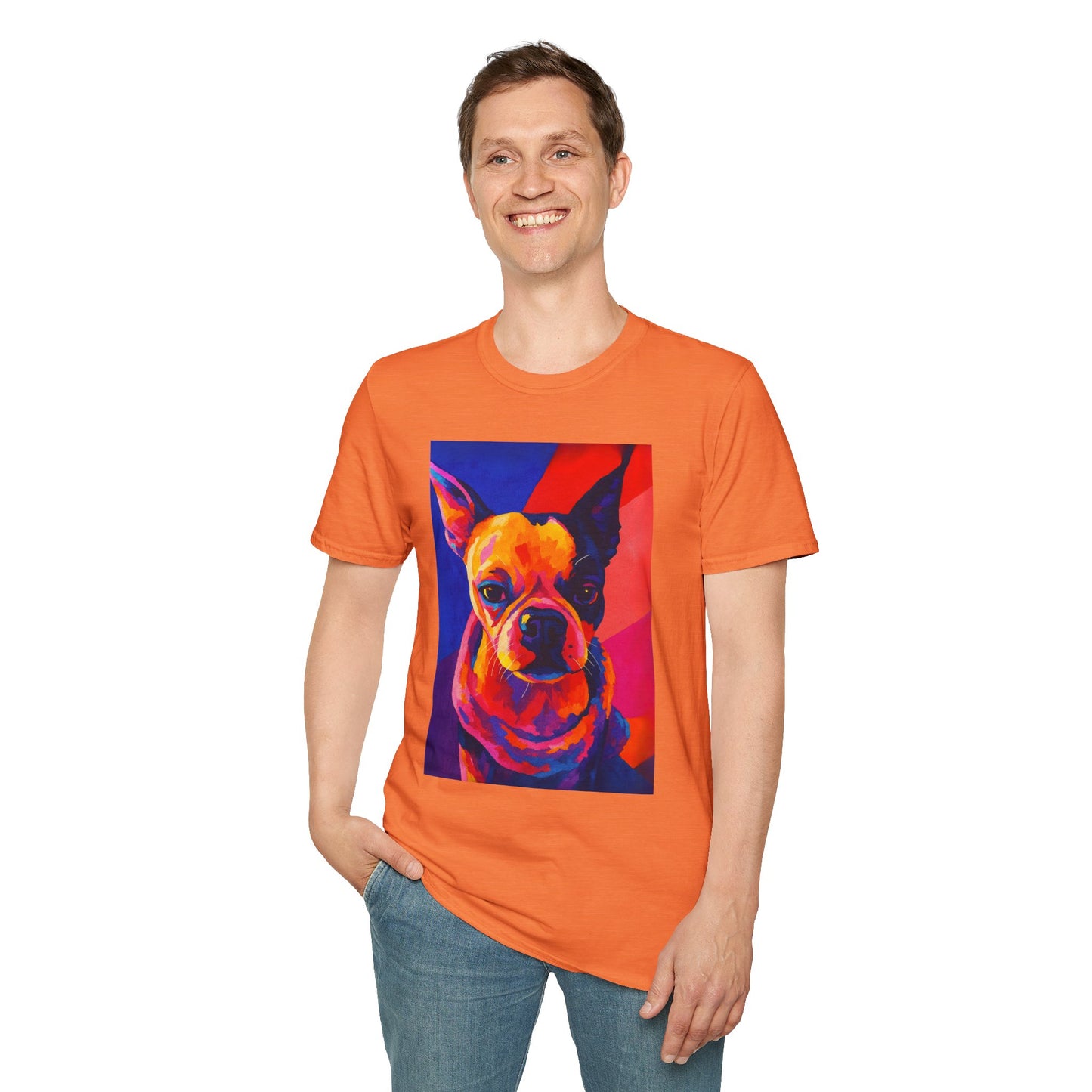 Personalized Pop Art Pet Portrait T-Shirt