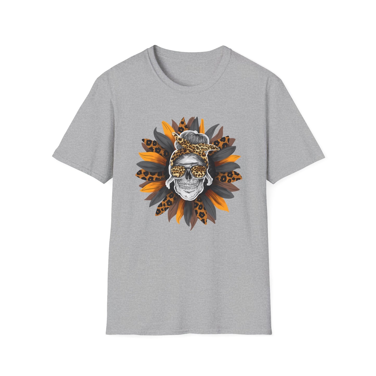 Sunflower Skull T-Shirt