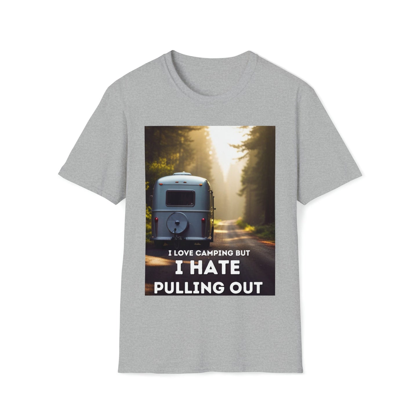 I love camping but I hate pulling out T-Shirt, funny camping shirt, funny rv owner shirt, Adult humor camping shirt