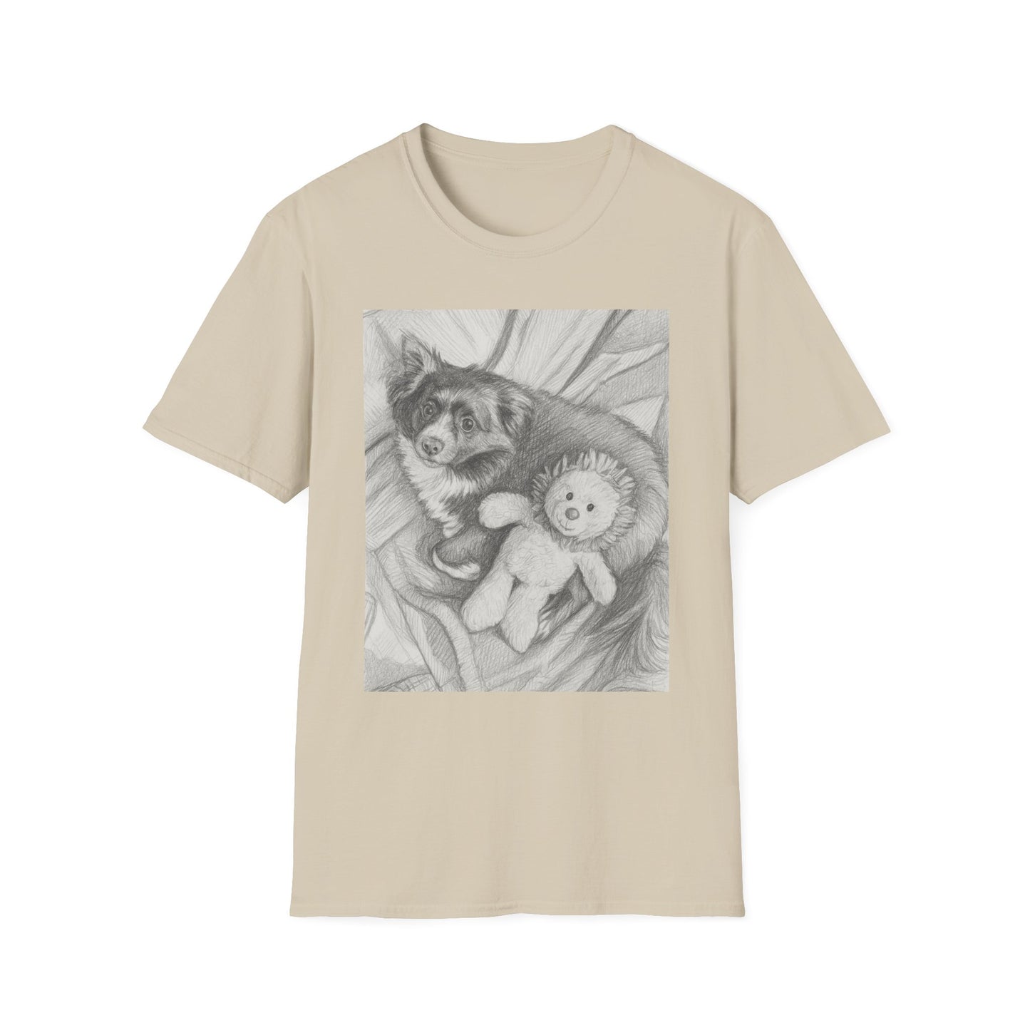 Personalized Custom Pet Sketch T-Shirt