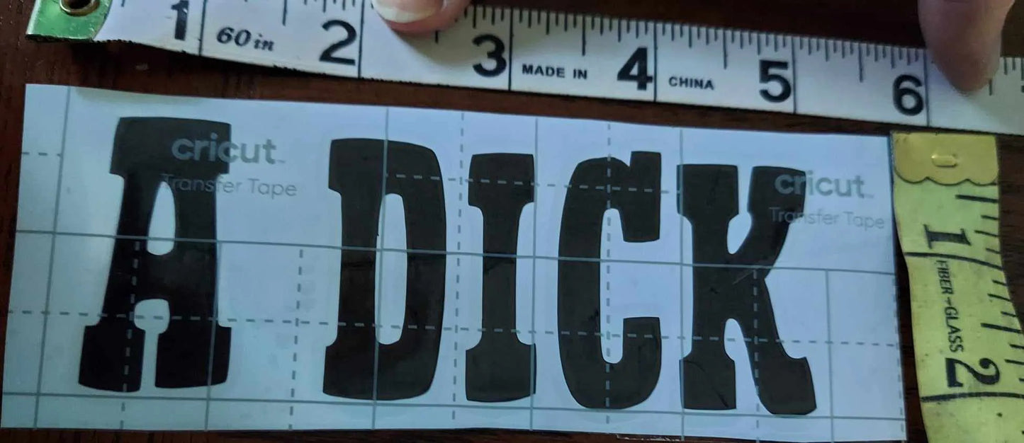 Telluride specific stickers, I can Telluride a Dick, telluride decal, removable vinyl decal for telluride, telluride decal