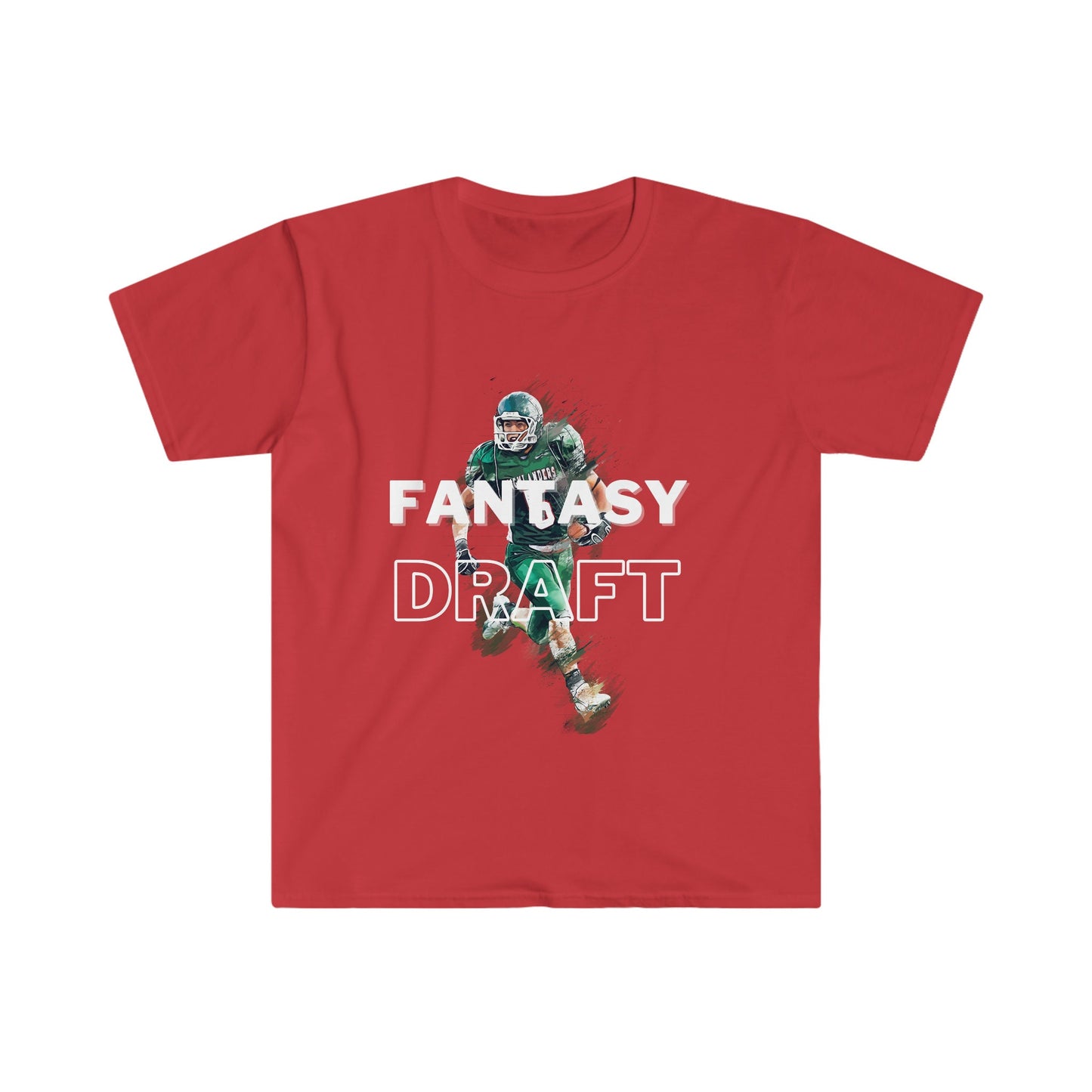 Fantasy Football Draft, Unisex Softstyle T-Shirt