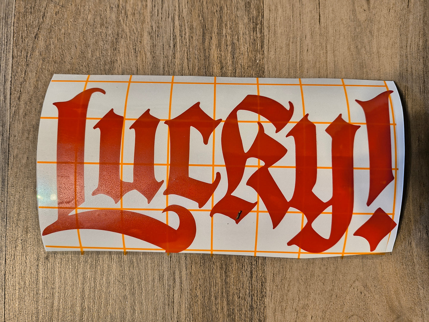 Decals, window for the Gambler