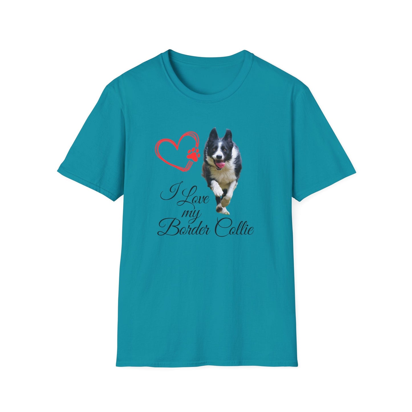 Border Collie lover shirt, border collie lover gift, border collie, gift for border collie owner, Unisex Softstyle T-Shirt