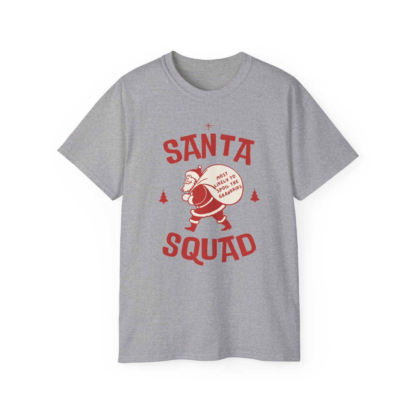 Santa Squad Unisex Ultra Cotton Tee - Perfect for Christmas Celebrations