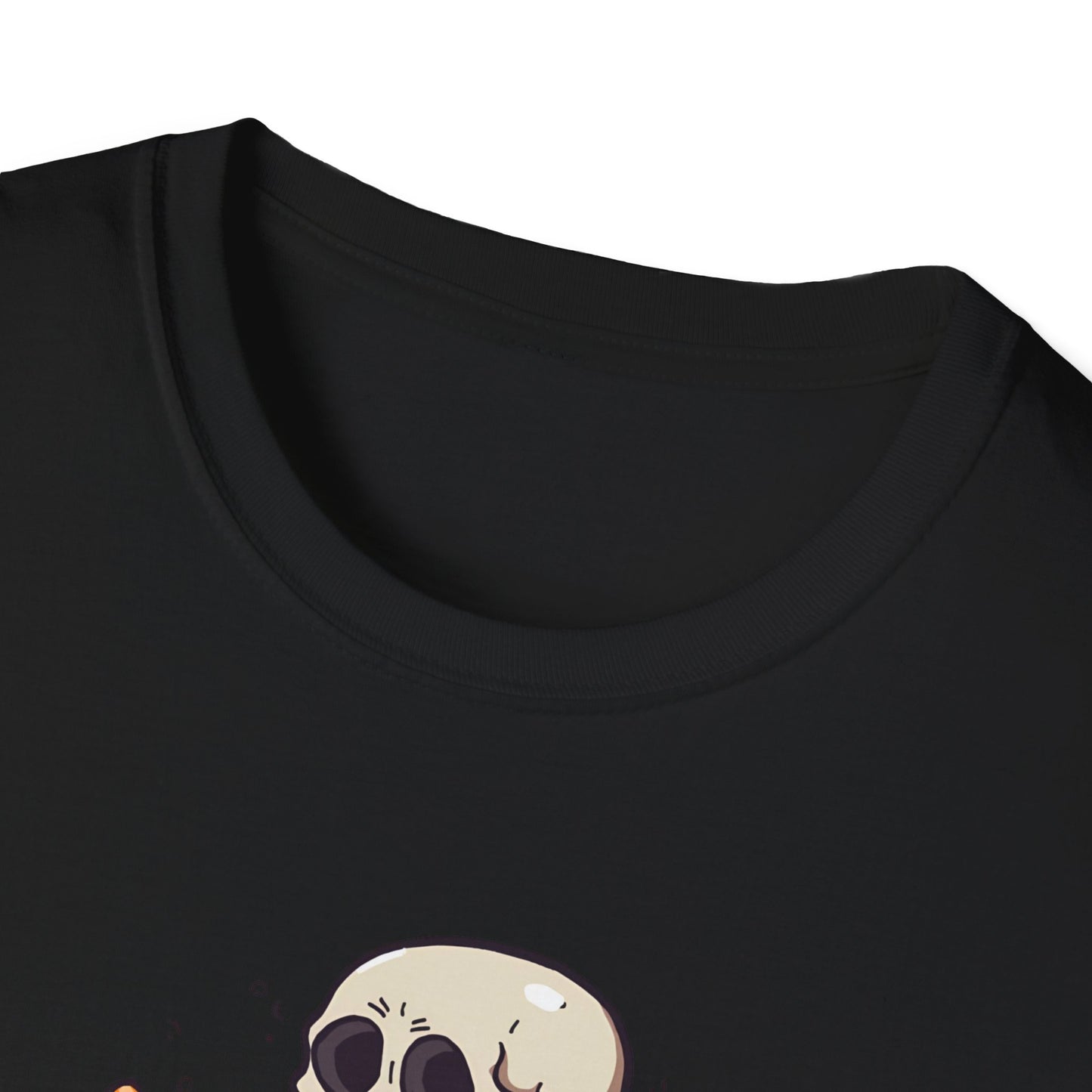 Funny Halloween Skeleton Pumpkin Spice Lover Unisex Softstyle Tee Shirt, Tee, Tshirt, Halloween Shirt, Pumpkin Spice,