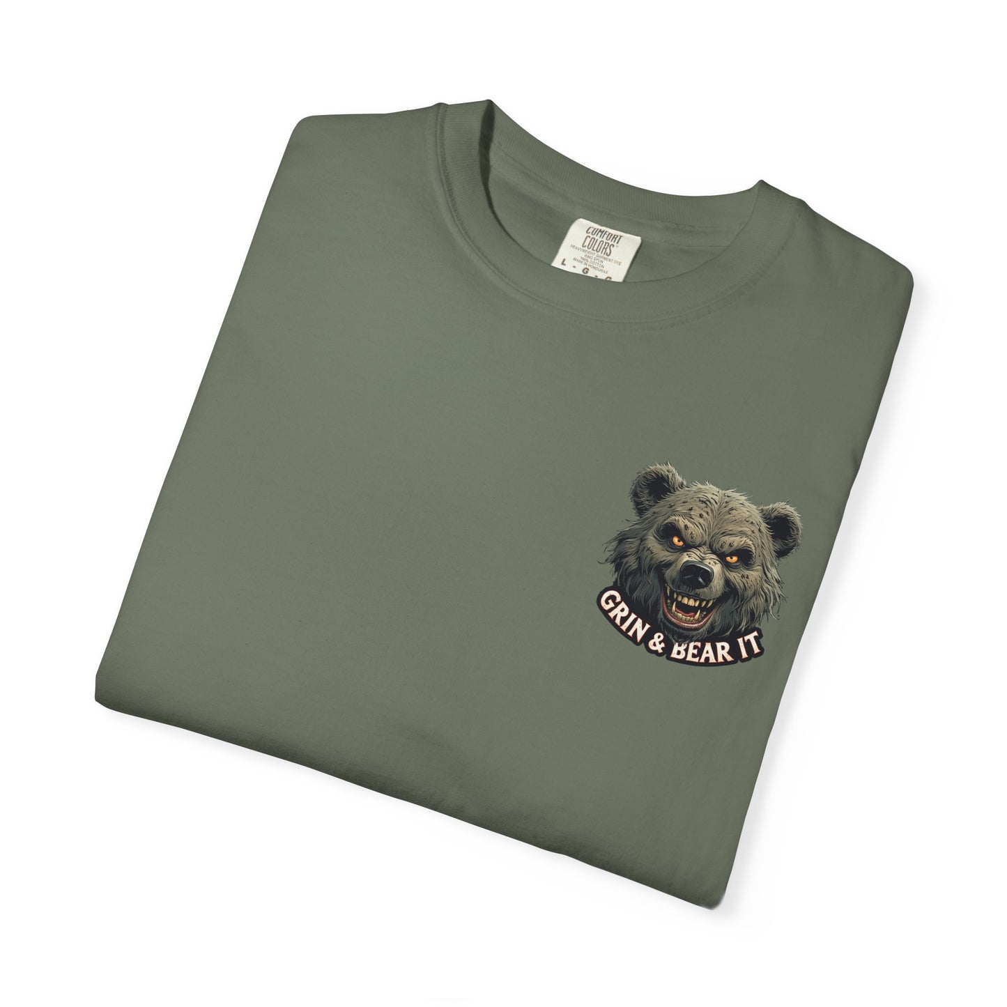 Satirical Stock Market Crash Unisex Tee, Funny Grin & Bear It Tshirt, Financial Crisis Shirt, Market Meltdown Top, Wall Street Humor Gift