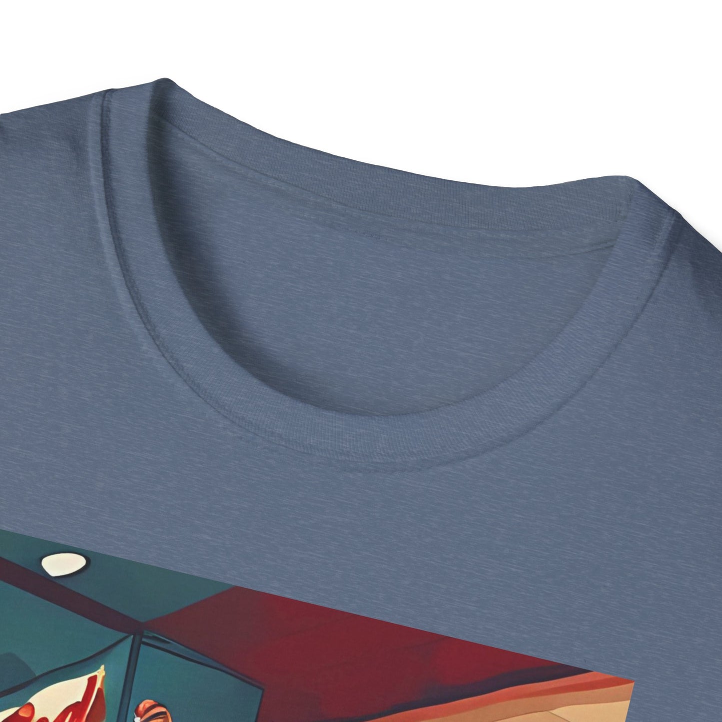 Whimsical Pet Café Unisex T-Shirt, Cute Animal Tee, Gift for Dog Lovers, Fun Casual Wear, Quirky Graphic Shirt, Pet-Themed Apparel