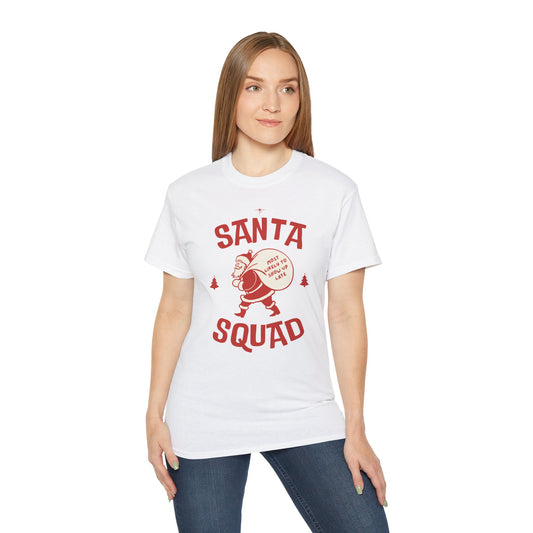 Santa Squad Unisex Tee - 'Most Likely To' Family & Friends Group Shirts