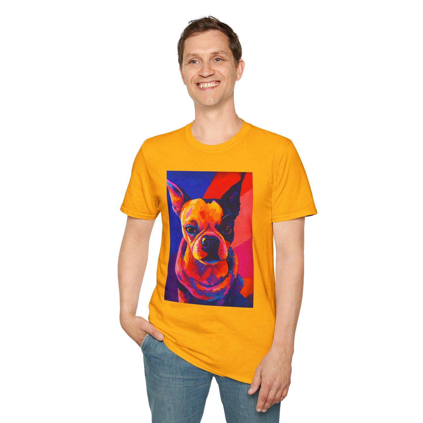 Personalized Pop Art Pet Portrait T-Shirt