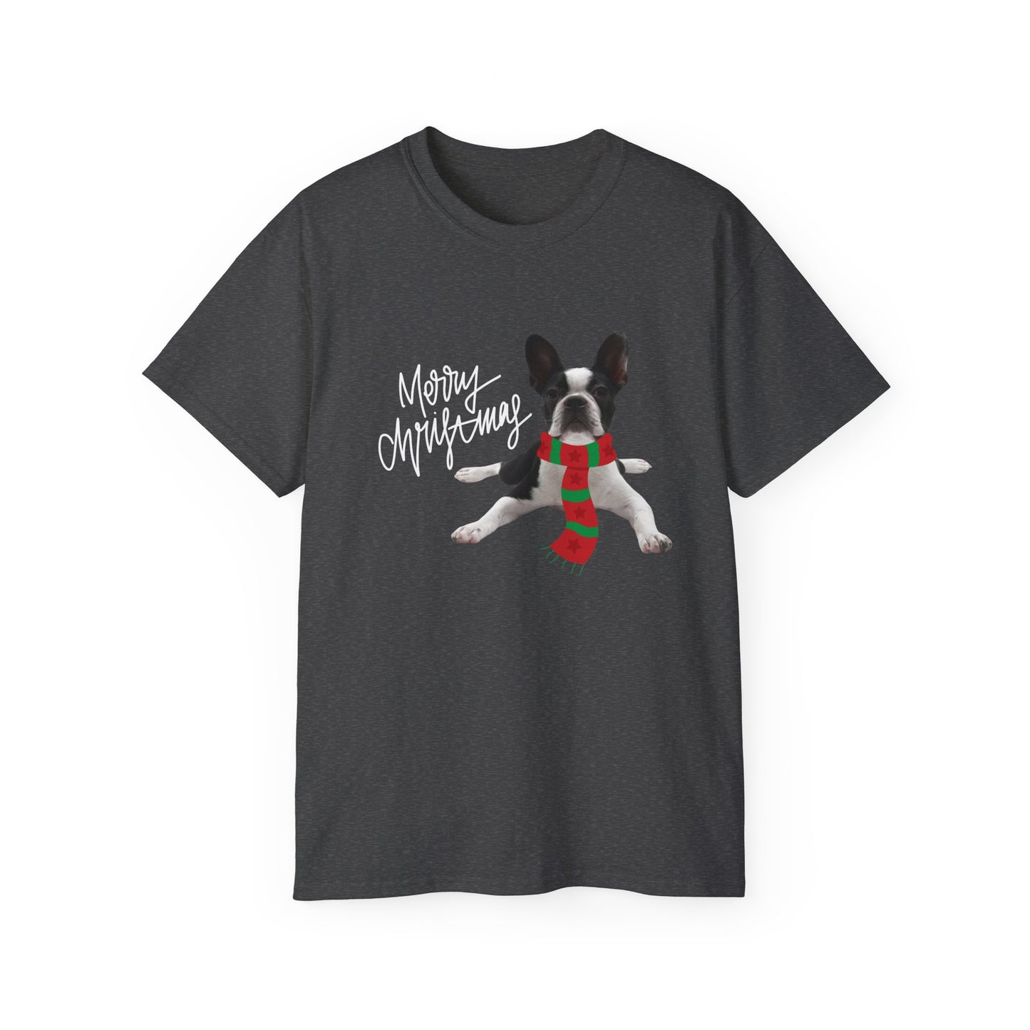 Boston Terrier Holiday Tee