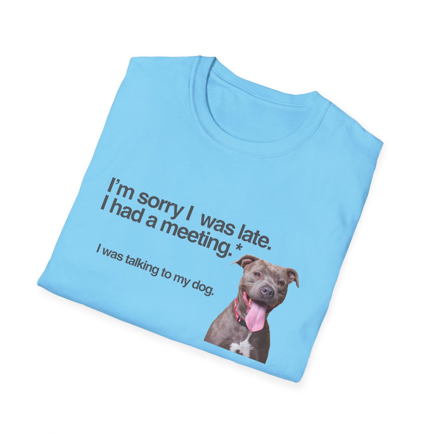 Personalized Dog Meeting Apology T-Shirt