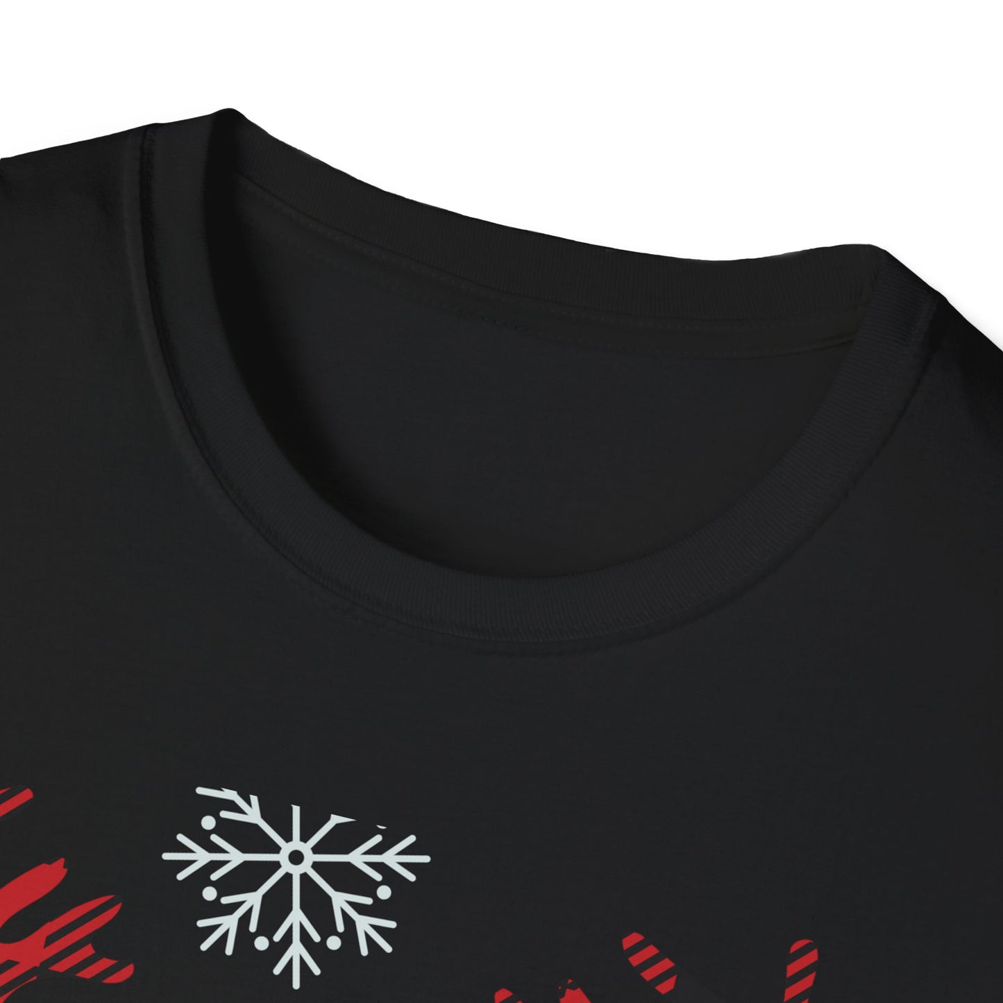 Christmas Reindeer Antlers Unisex Softstyle T-Shirt