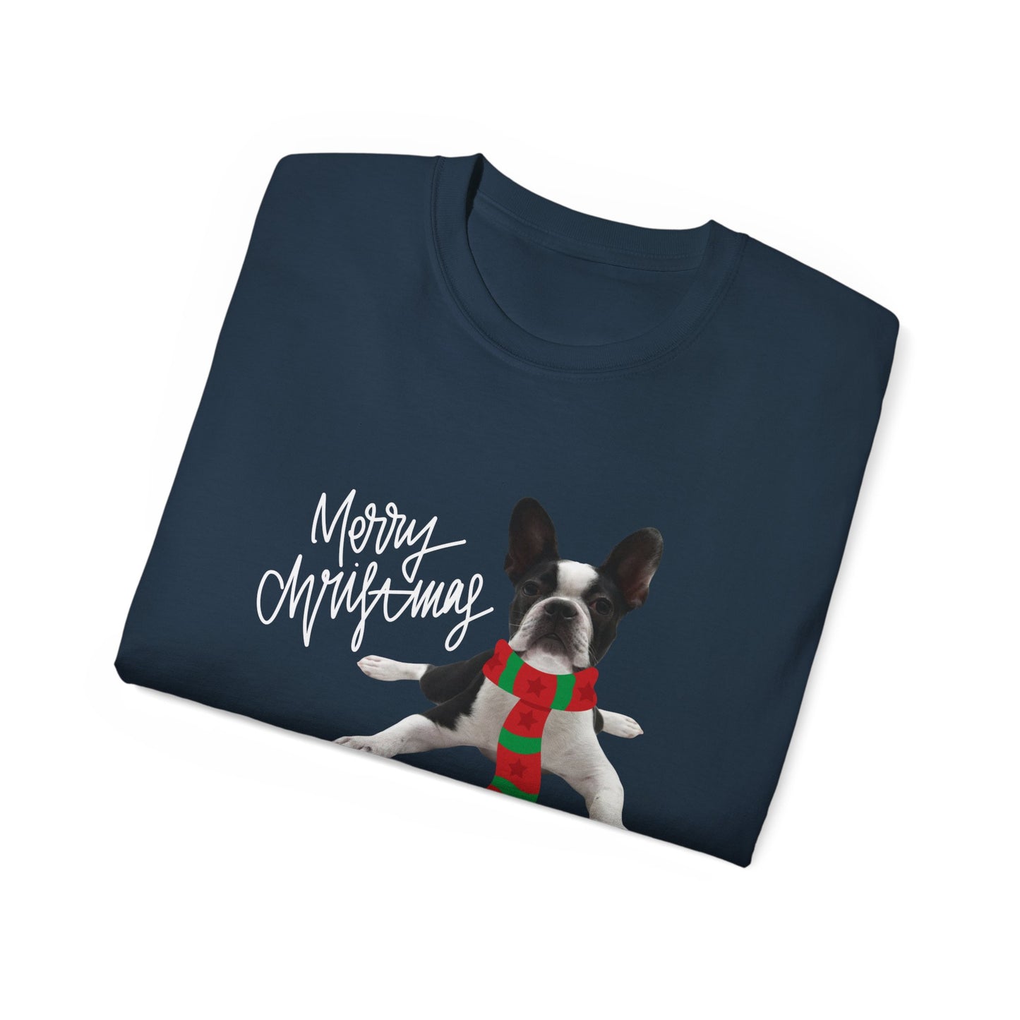 Boston Terrier Holiday Tee