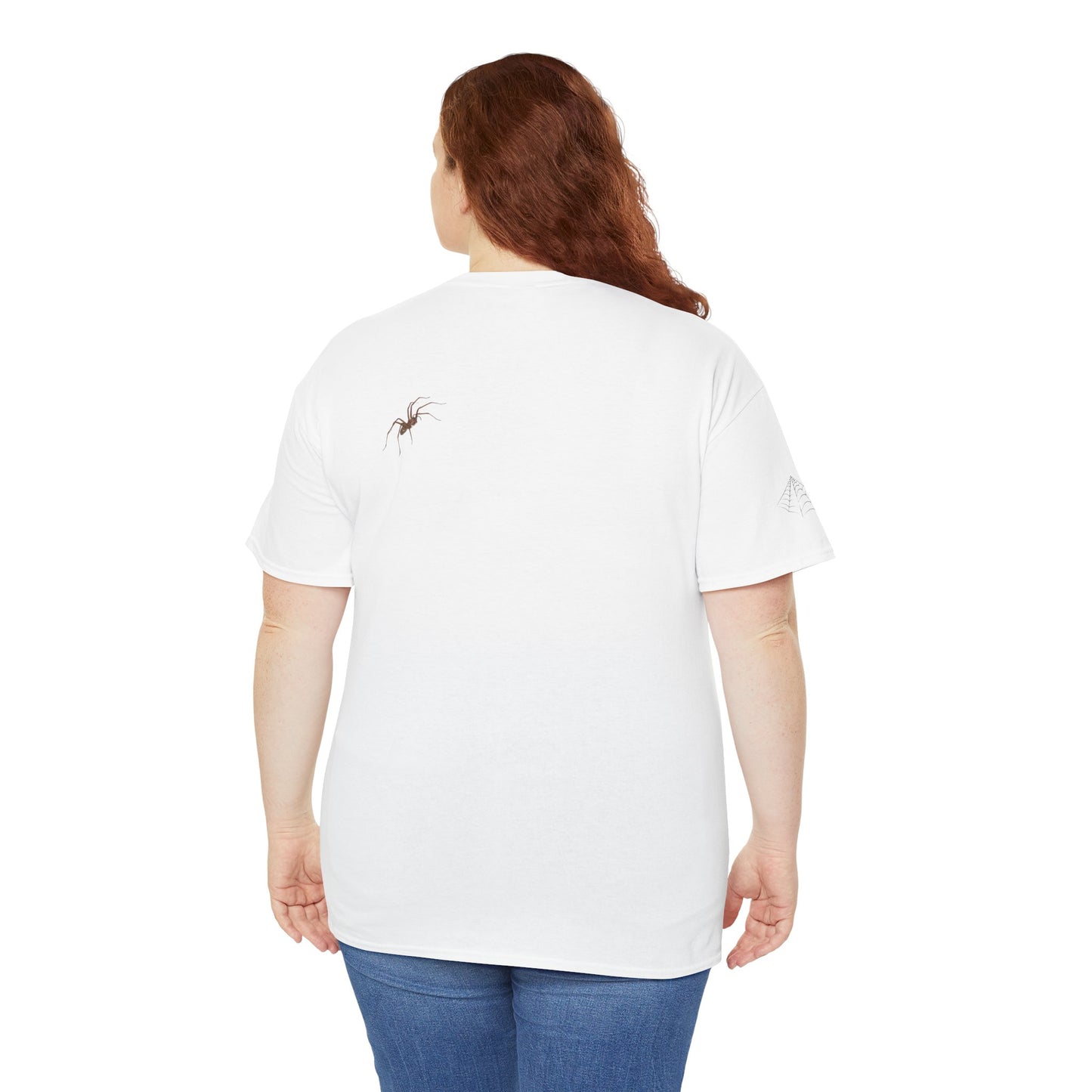 Creepy Spider Unisex Tee, Scary Spider Shirt, Halloween T-Shirt, Spooky Arachnid Top, Creepy Insect Tee
