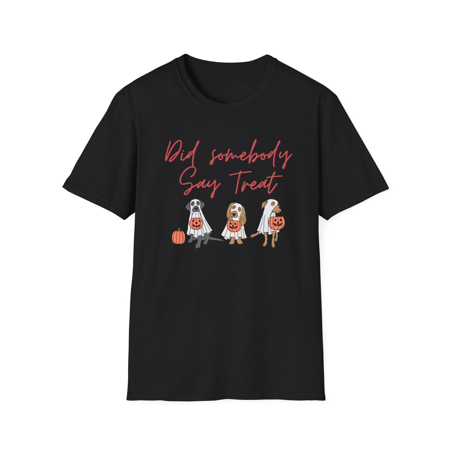 Halloween Dogs Trick or Treat Costume T-Shirt