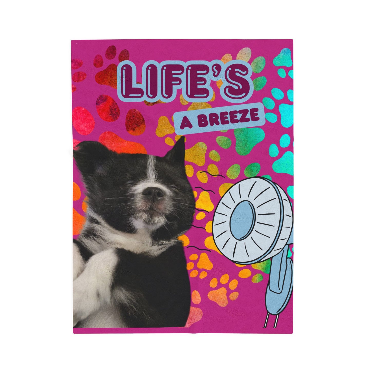 Vibrant Pet-Themed Velveteen Plush Blanket, Cozy Throw for Pet Lovers, Perfect Gift for Birthdays, Relaxing Nights, Home Decor