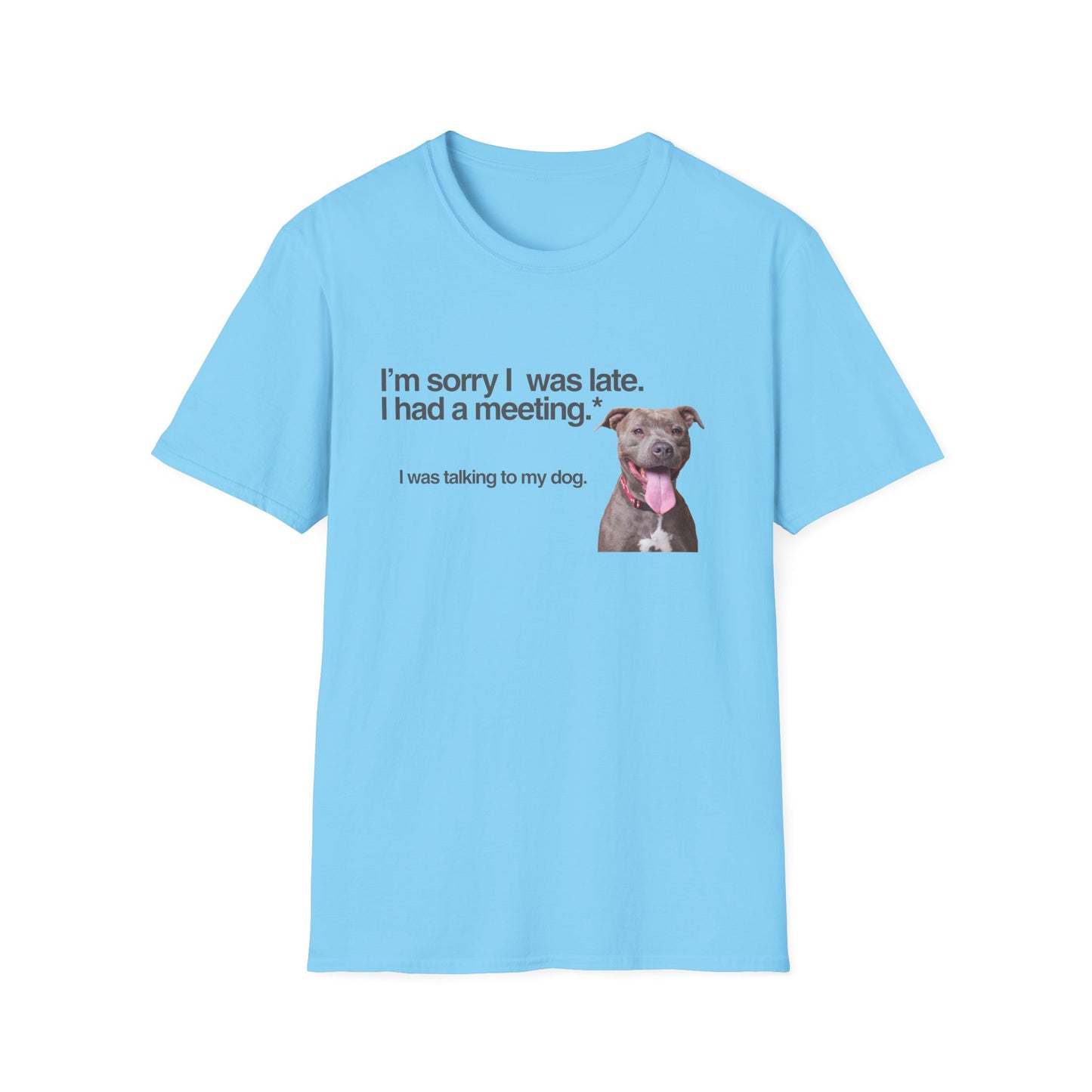 Personalized Dog Meeting Apology T-Shirt