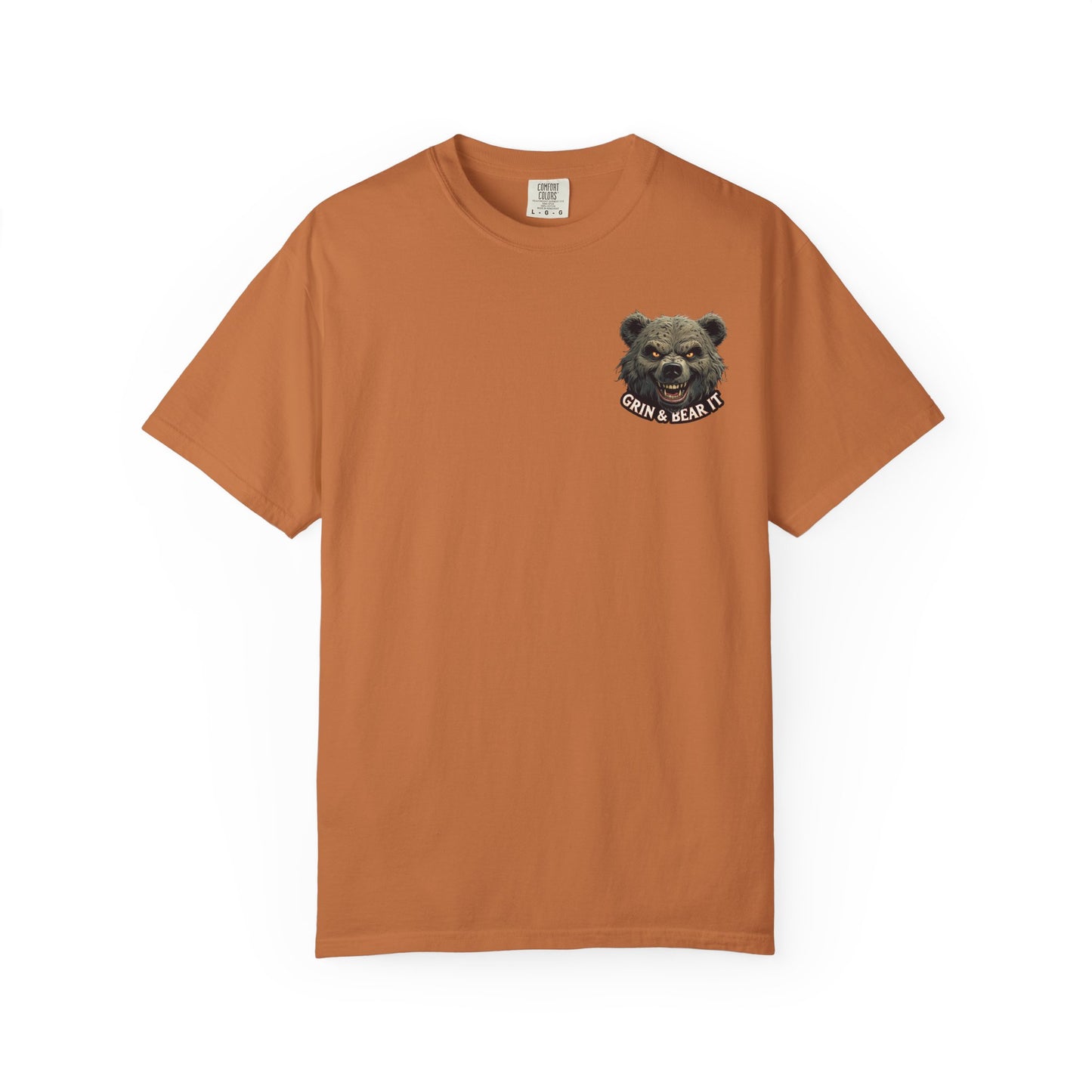 Satirical Stock Market Crash Unisex Tee, Funny Grin & Bear It Tshirt, Financial Crisis Shirt, Market Meltdown Top, Wall Street Humor Gift