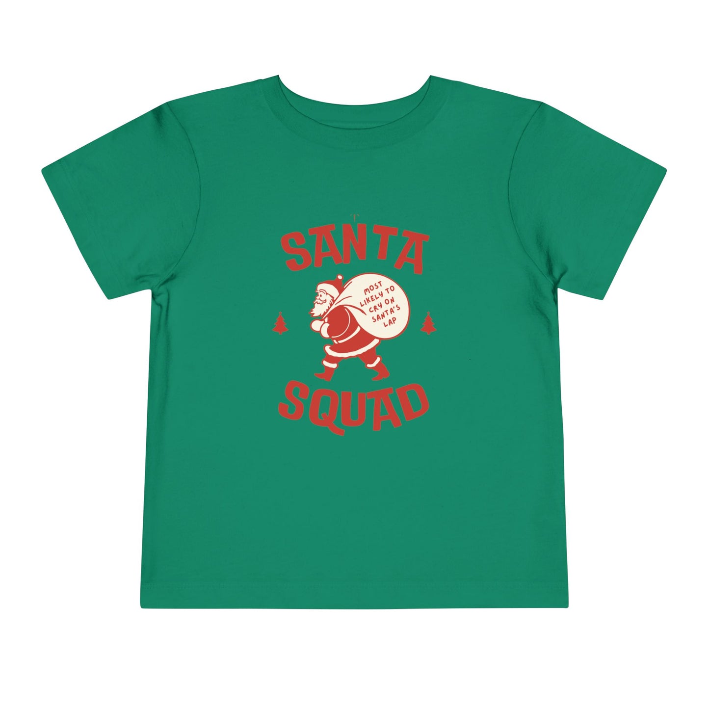 Santa Squad Toddler Short Sleeve Tee