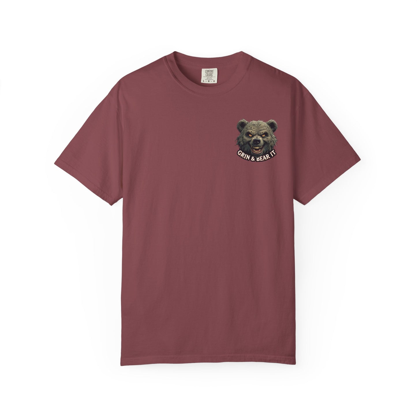 Satirical Stock Market Crash Unisex Tee, Funny Grin & Bear It Tshirt, Financial Crisis Shirt, Market Meltdown Top, Wall Street Humor Gift
