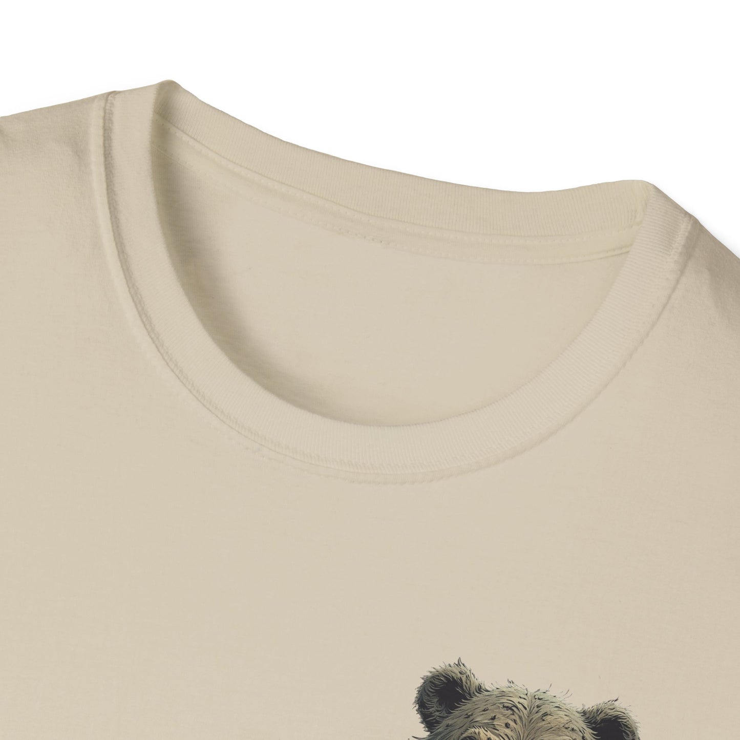 Grin and Bear it Unisex T-Shirt, Ice Cream Cone Design, This Too Shall Pass, Hot Weather Shirt, Funny Graphic Tee