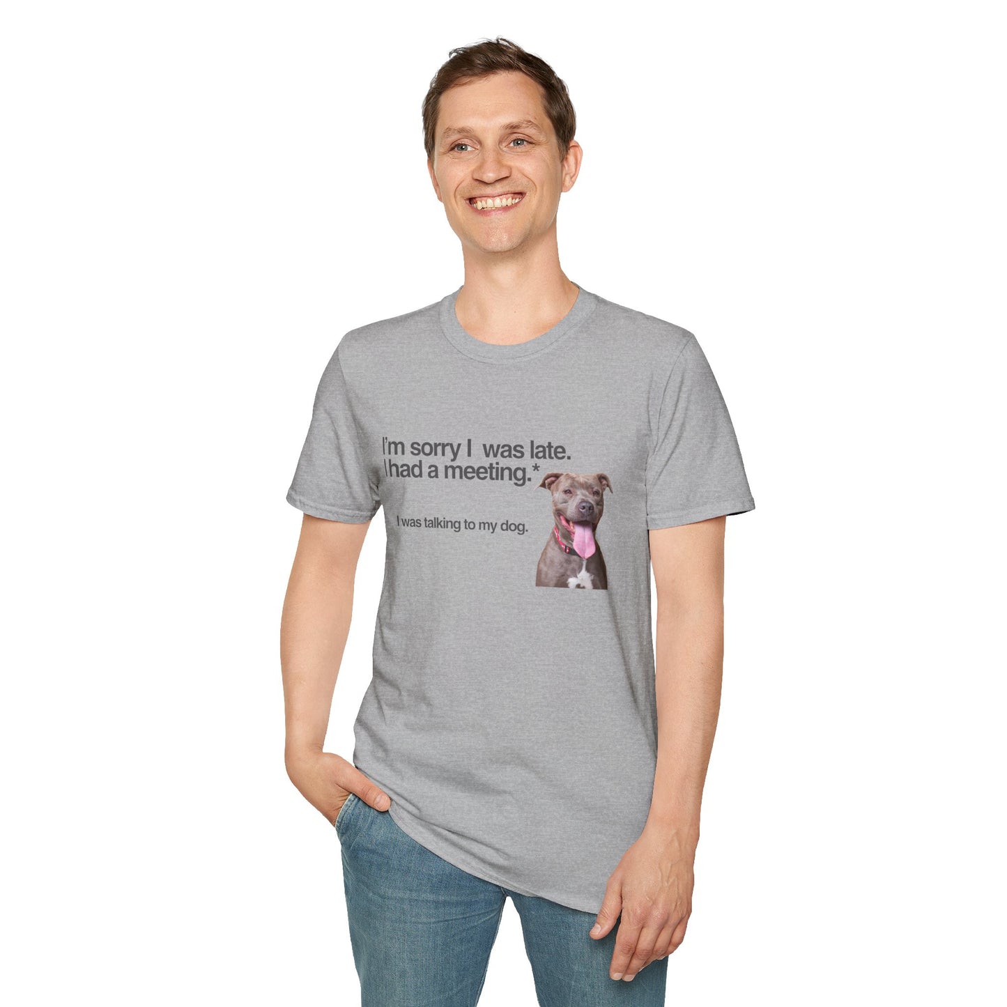 Personalized Dog Meeting Apology T-Shirt