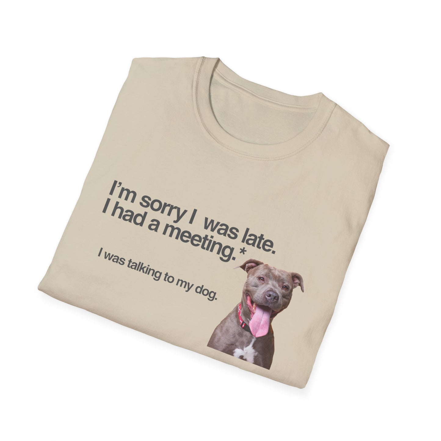 Personalized Dog Meeting Apology T-Shirt