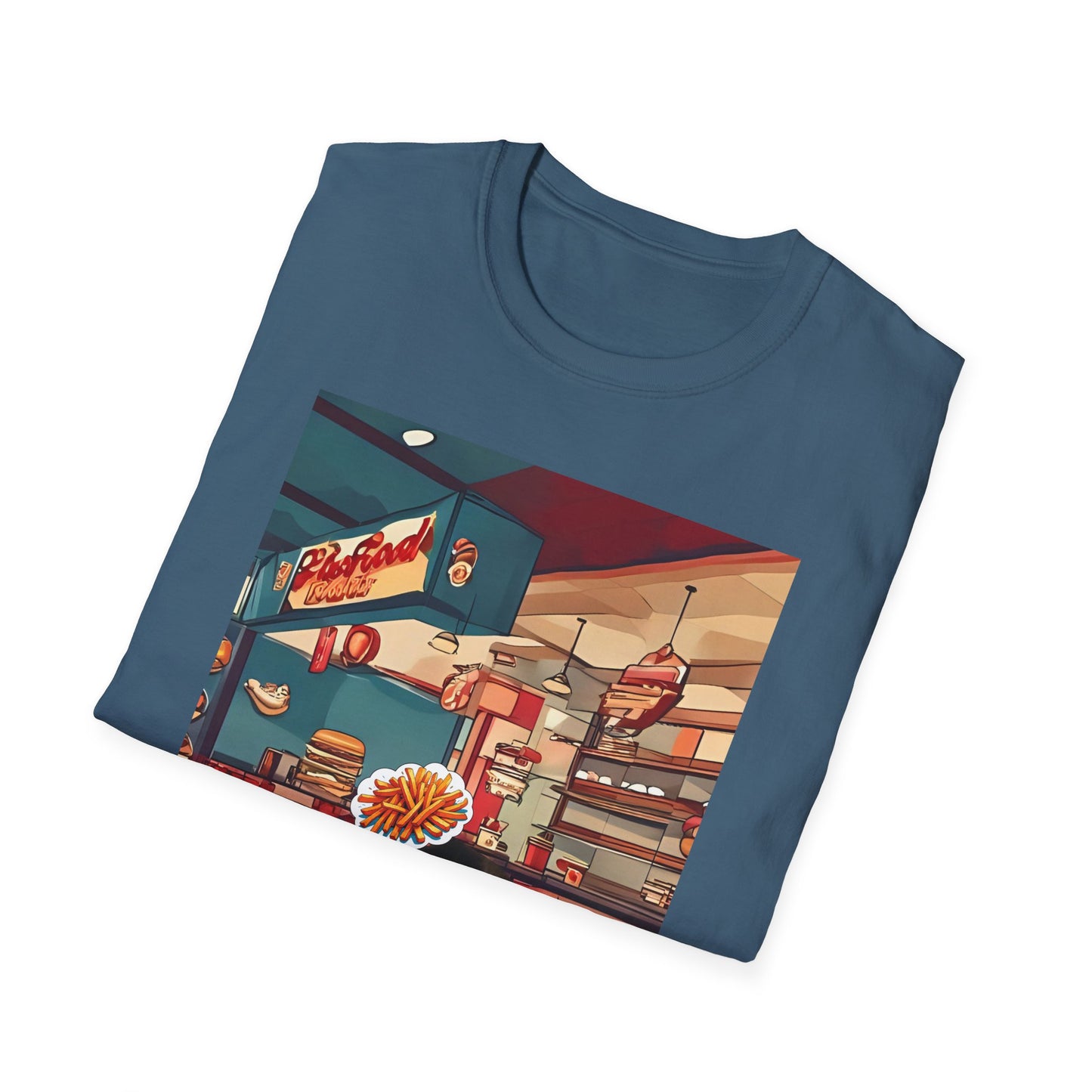 Whimsical Pet Café Unisex T-Shirt, Cute Animal Tee, Gift for Dog Lovers, Fun Casual Wear, Quirky Graphic Shirt, Pet-Themed Apparel