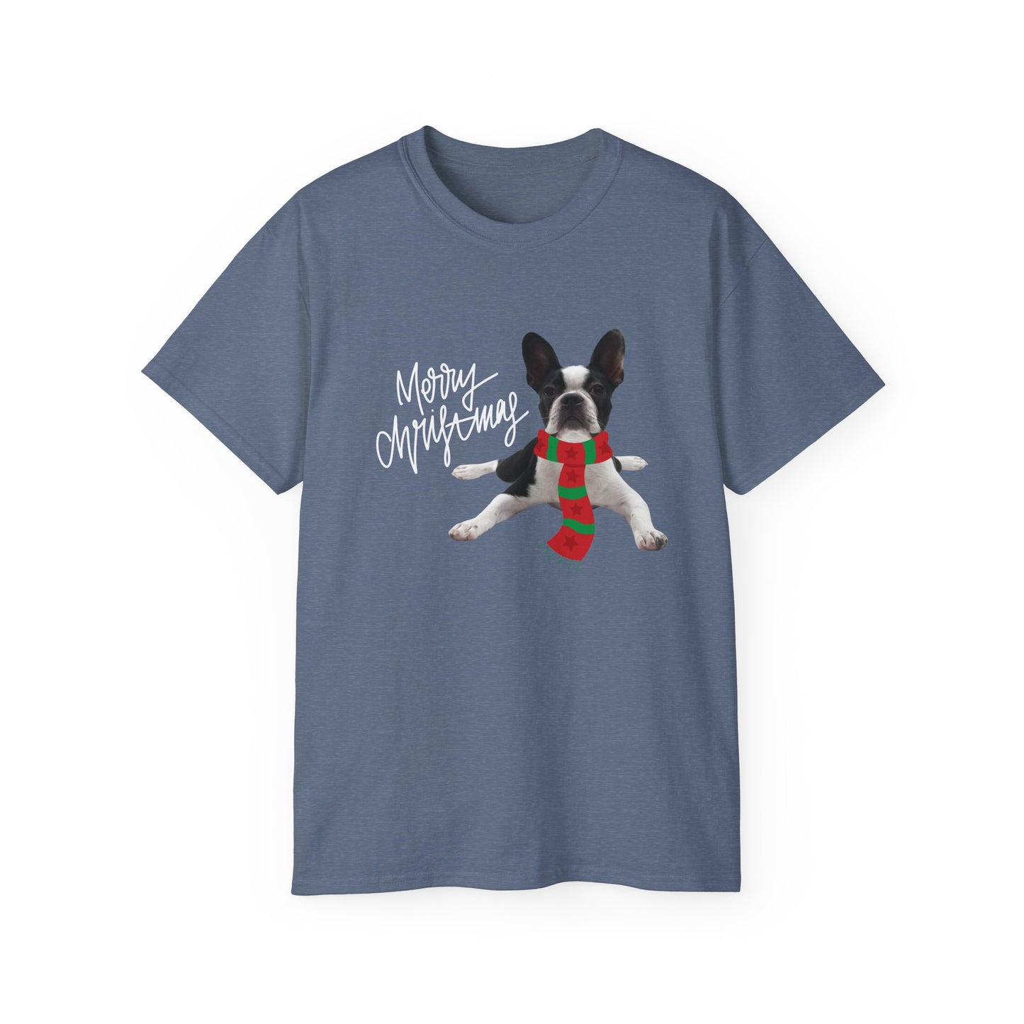 Boston Terrier Holiday Tee