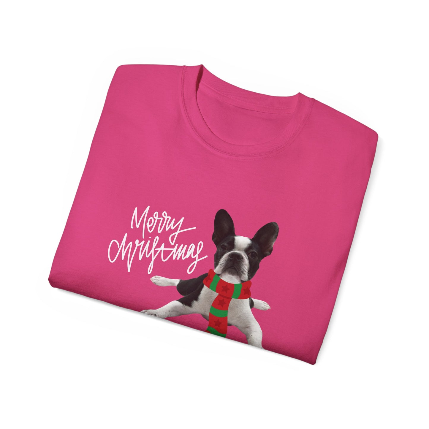 Boston Terrier Holiday Tee