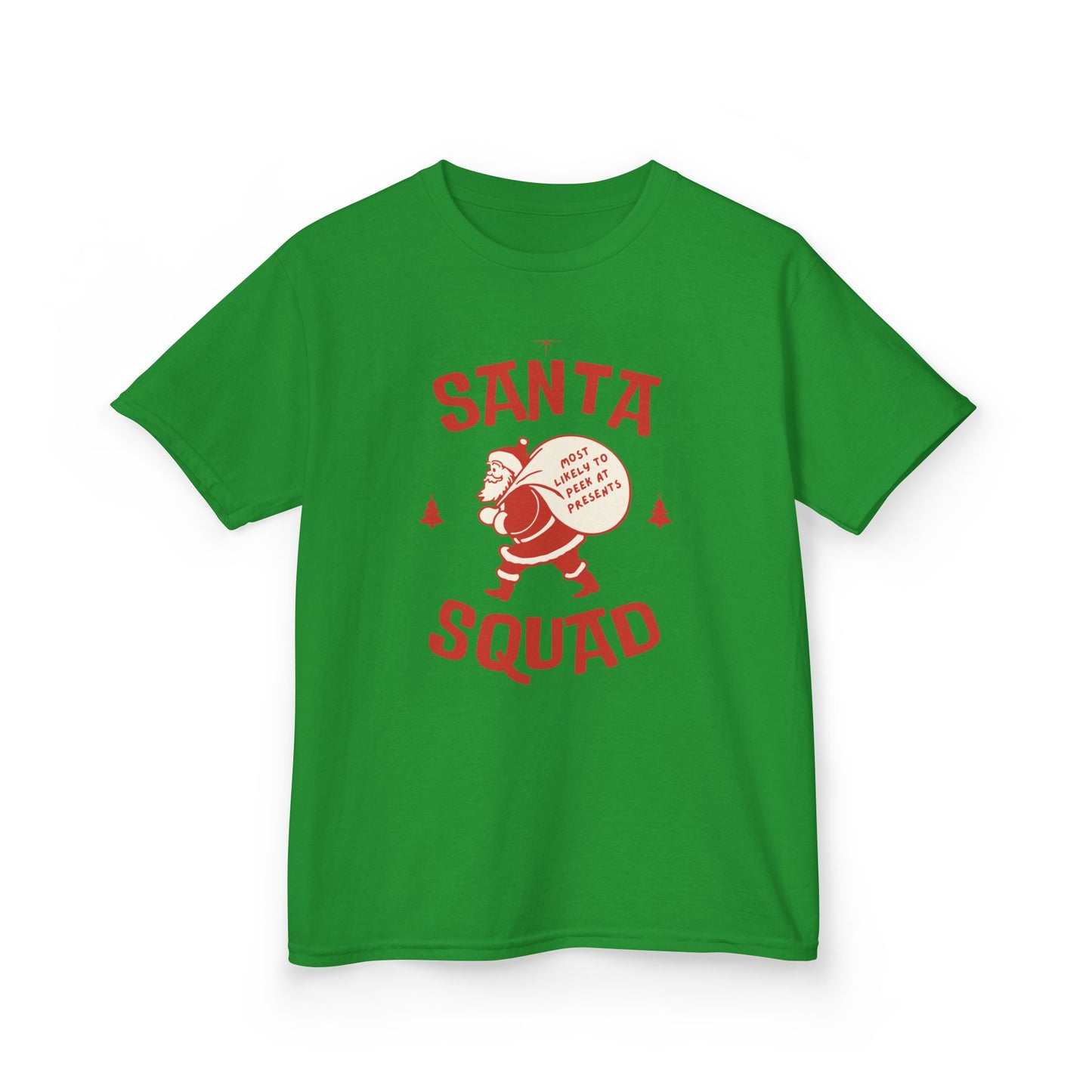 Kids Tee Retro Santa Squad,  Family/ Friends/ Group shirt Most likely to