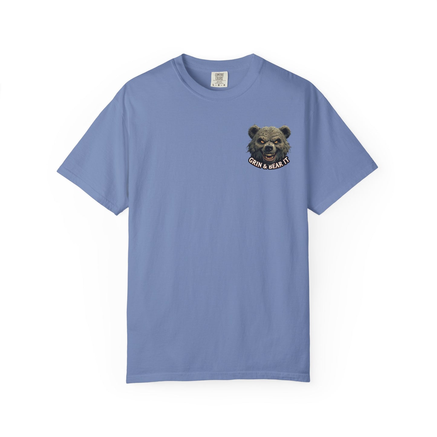 Satirical Stock Market Crash Unisex Tee, Funny Grin & Bear It Tshirt, Financial Crisis Shirt, Market Meltdown Top, Wall Street Humor Gift