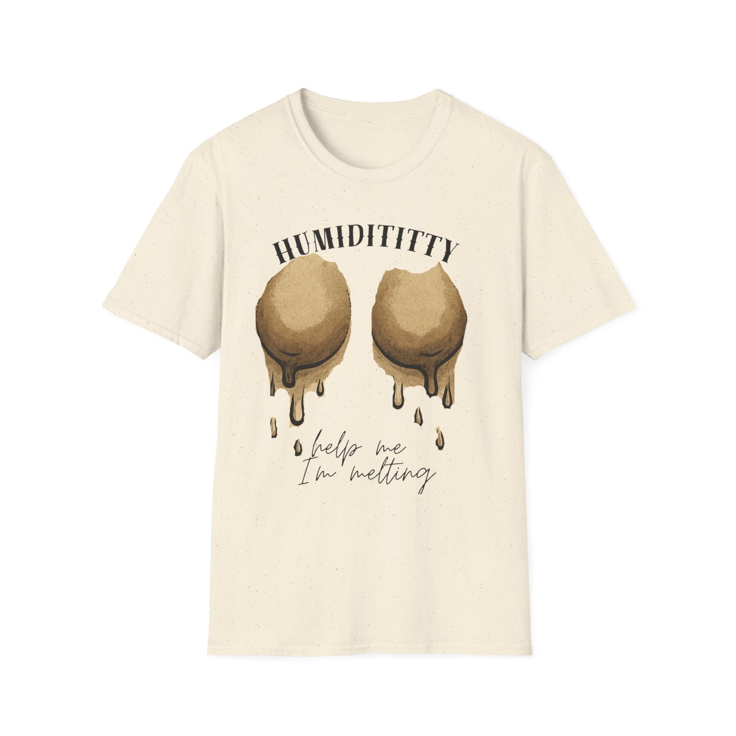 Humidititty Unisex T-Shirt, Funny Boob Sweat Tee, Hot Summer Shirt, Humor Graphic Top, Moisture Wicking Tshirt