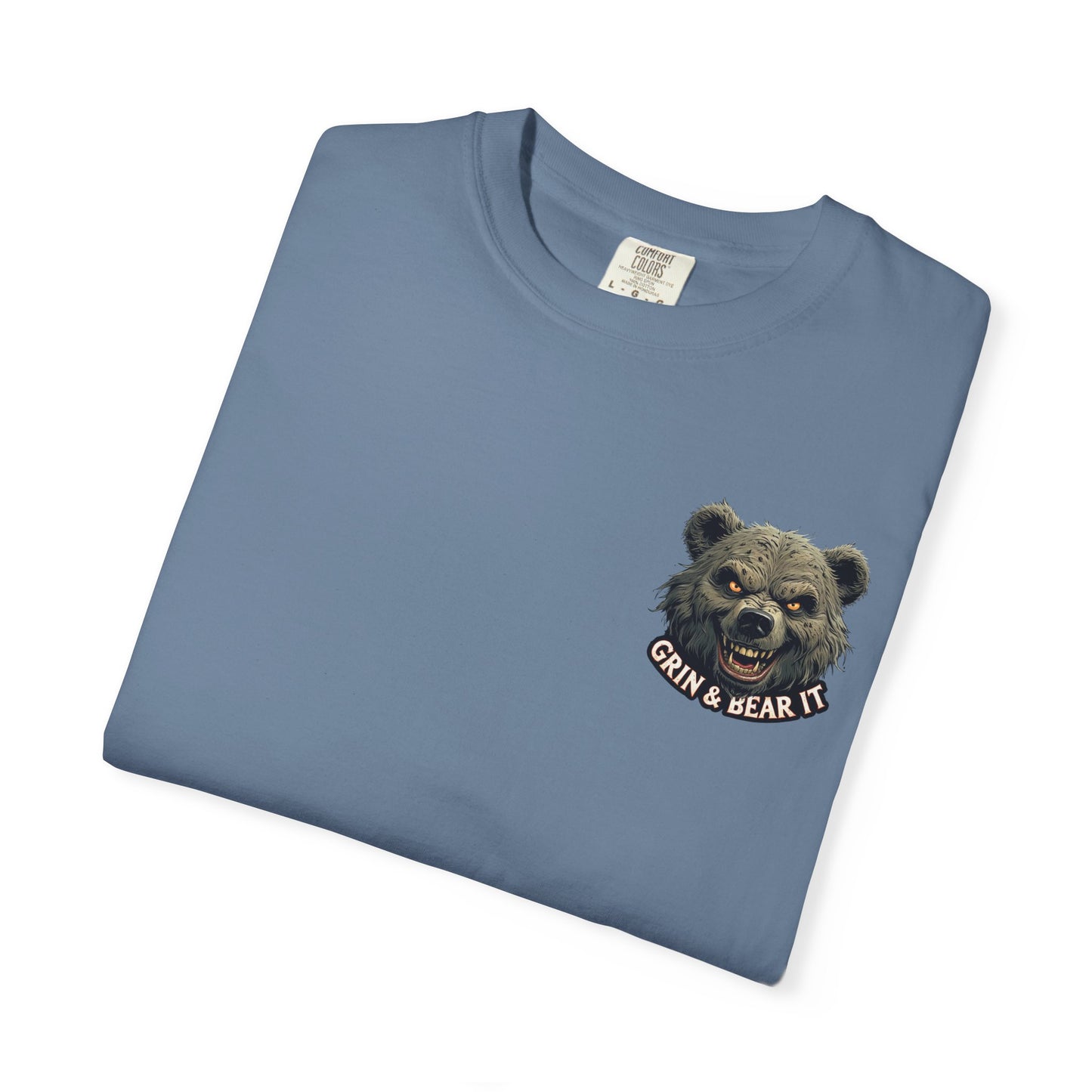 Satirical Stock Market Crash Unisex Tee, Funny Grin & Bear It Tshirt, Financial Crisis Shirt, Market Meltdown Top, Wall Street Humor Gift