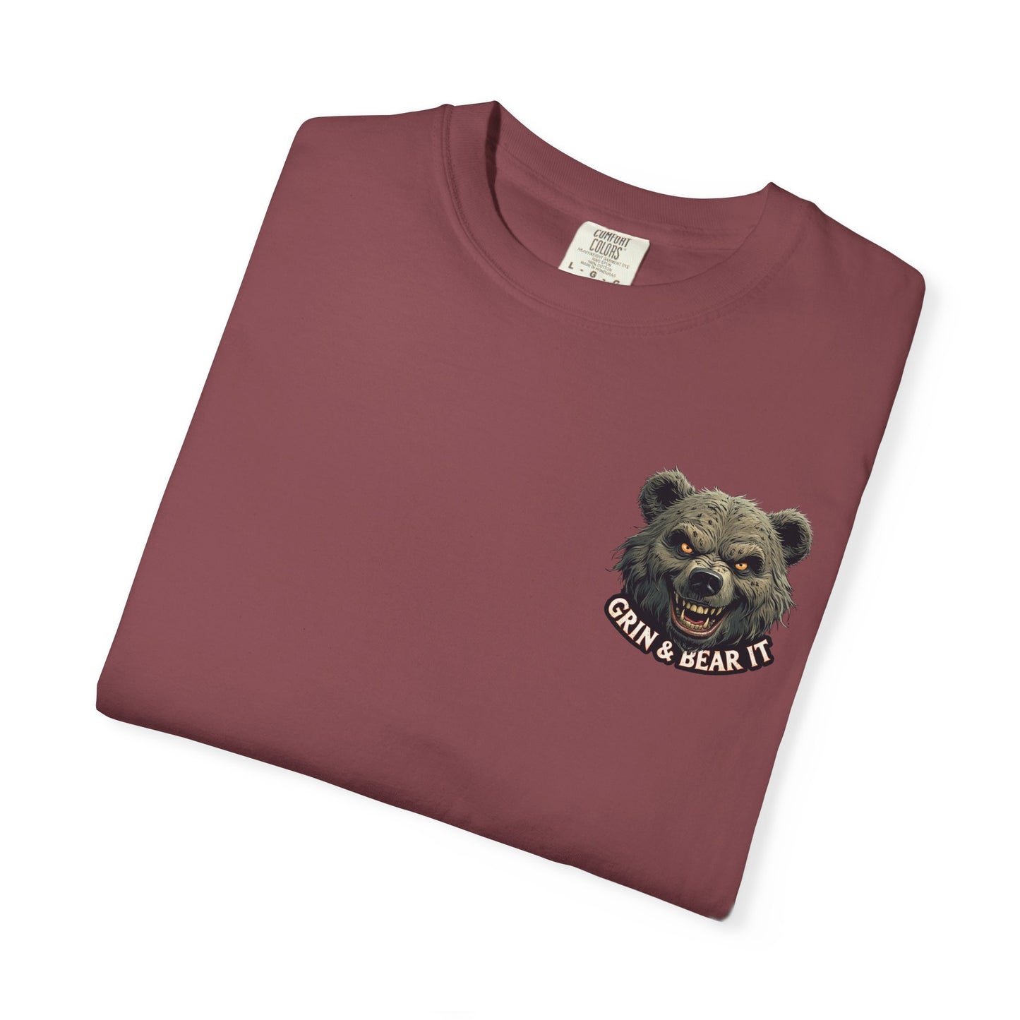 Satirical Stock Market Crash Unisex Tee, Funny Grin & Bear It Tshirt, Financial Crisis Shirt, Market Meltdown Top, Wall Street Humor Gift