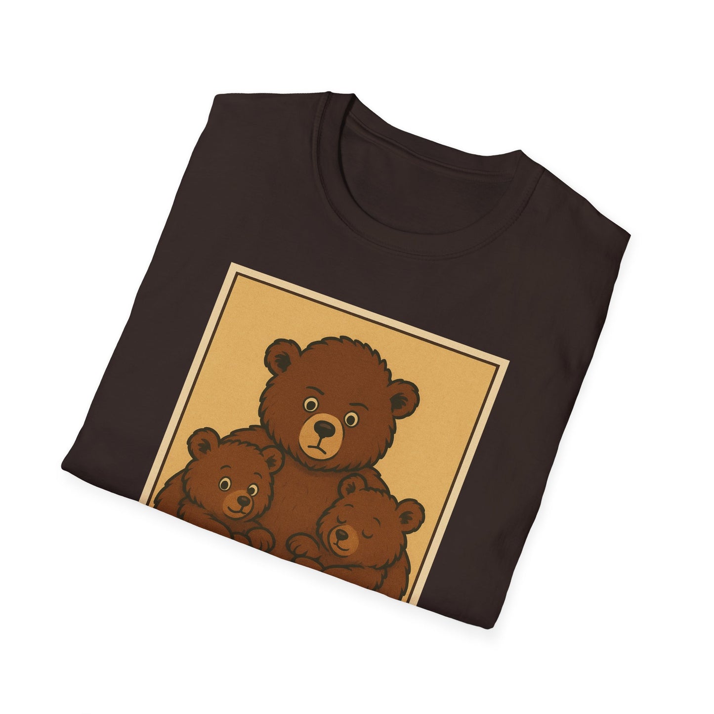 Funny Bear Unisex T-Shirt - Don't Pet the Fluff Dogs