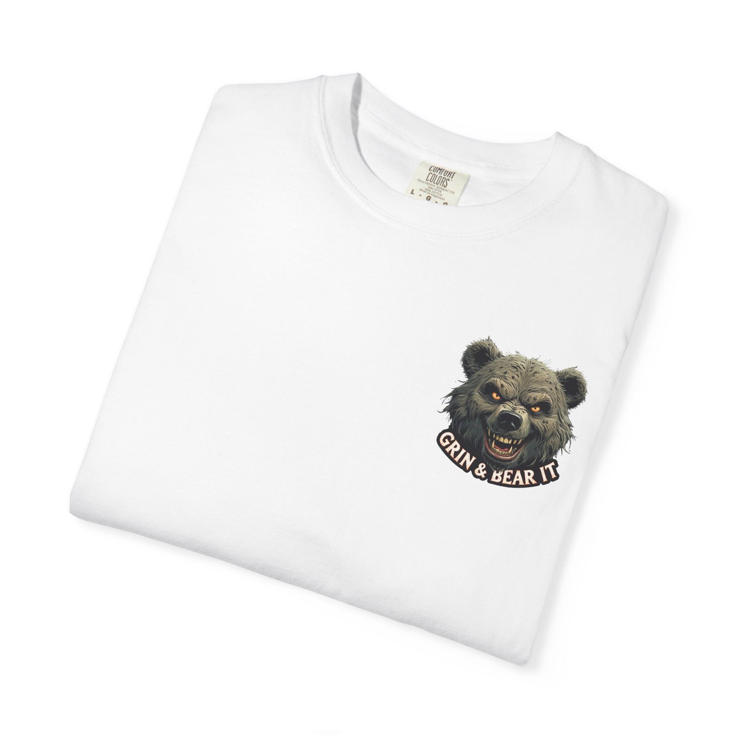 Satirical Stock Market Crash Unisex Tee, Funny Grin & Bear It Tshirt, Financial Crisis Shirt, Market Meltdown Top, Wall Street Humor Gift