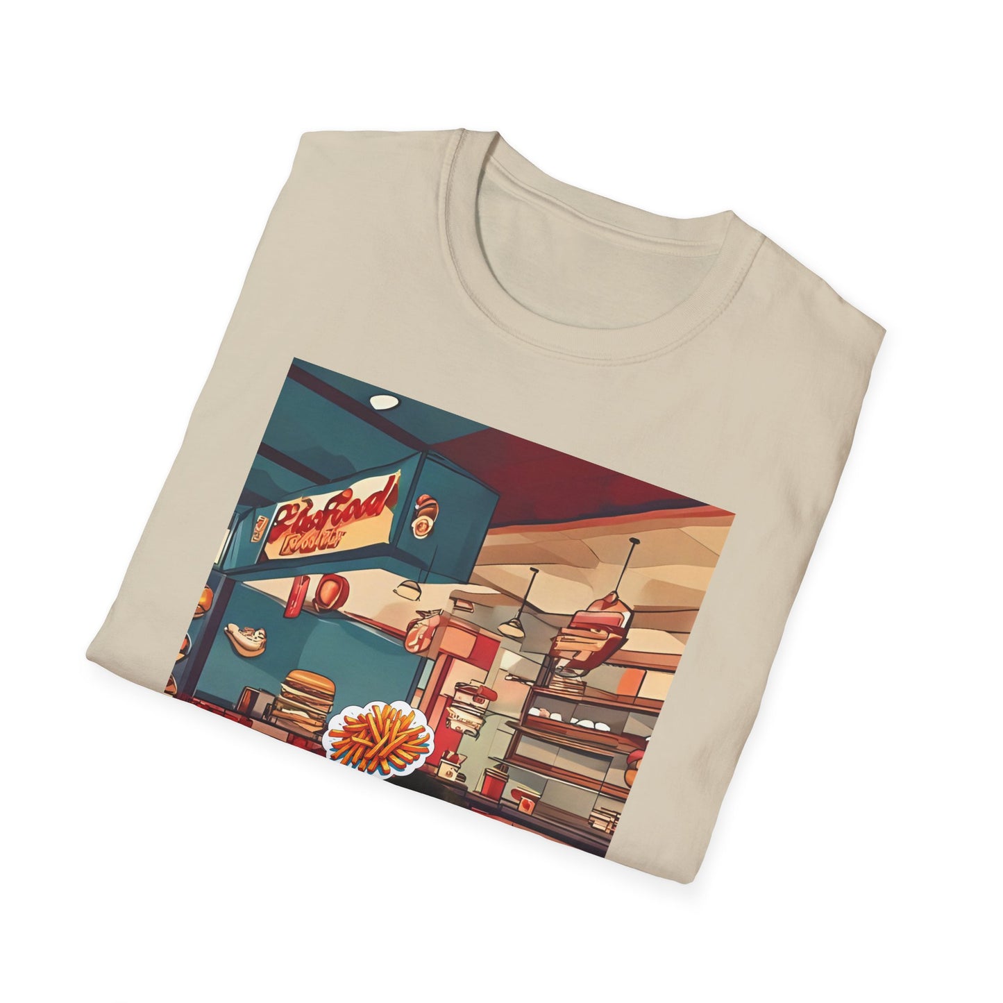 Whimsical Pet Café Unisex T-Shirt, Cute Animal Tee, Gift for Dog Lovers, Fun Casual Wear, Quirky Graphic Shirt, Pet-Themed Apparel