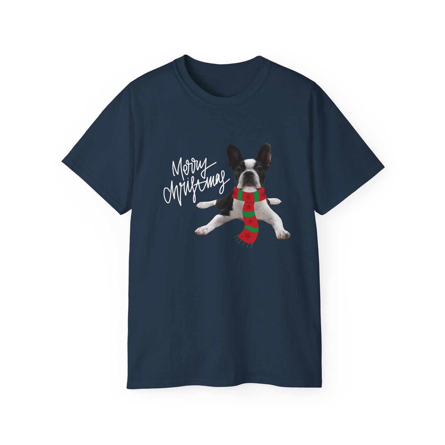Boston Terrier Holiday Tee