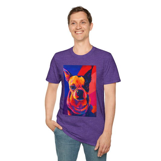 Personalized Pop Art Pet Portrait T-Shirt