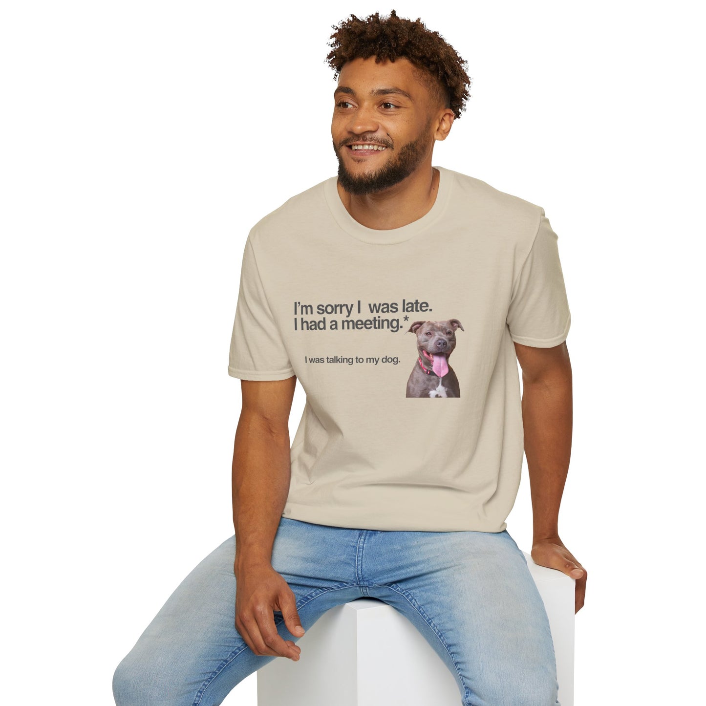 Personalized Dog Meeting Apology T-Shirt